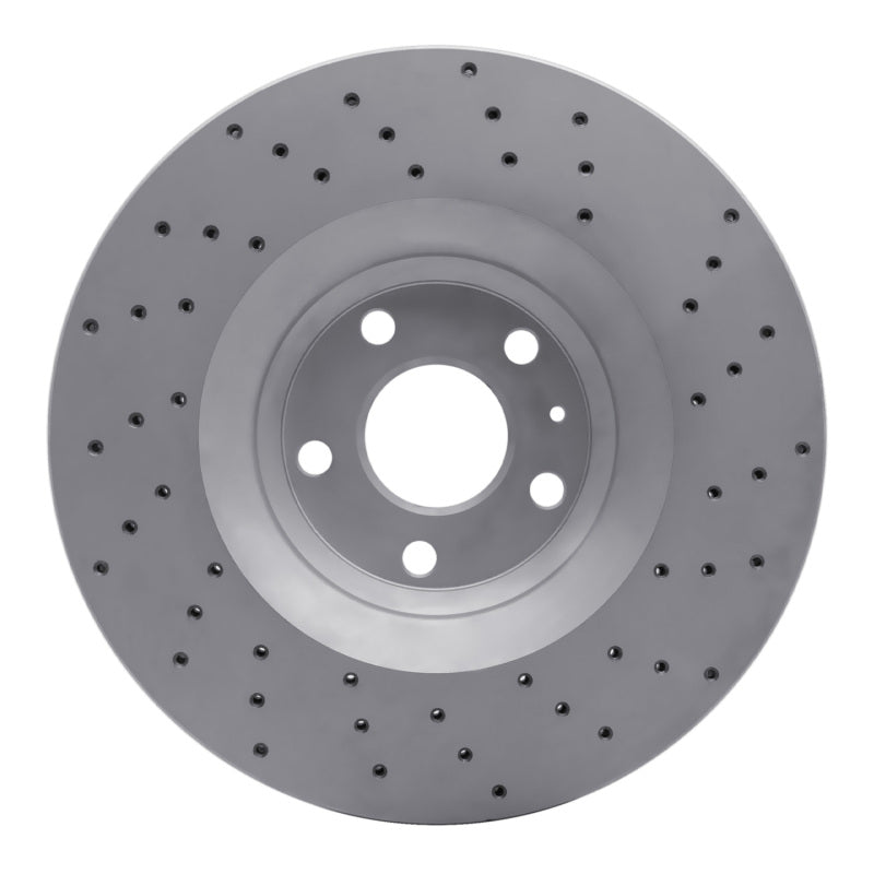 DFC 12-15 Audi Tts Quattro Front Left Drilled Geoperformance Rotor