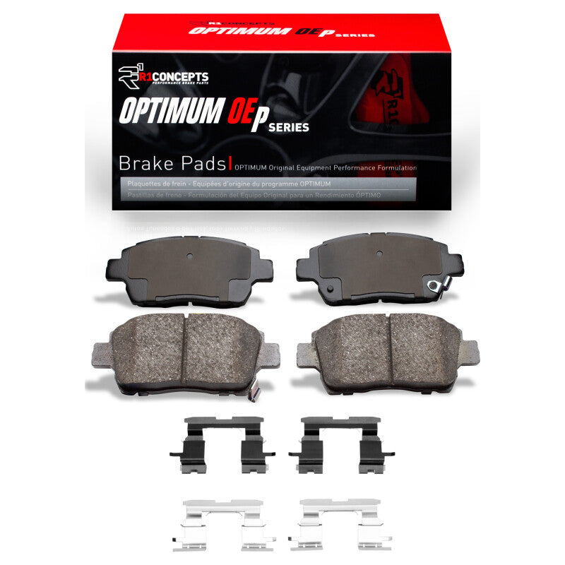 R1 2004-2009 Scion XA Front R1 Optimum OE Pads & Hardware Kit