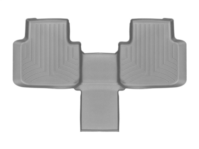WeatherTech 2018+ Volkswagen Atlas Rear FloorLiner - Grey (w/ 2nd Row Bucket Seats)