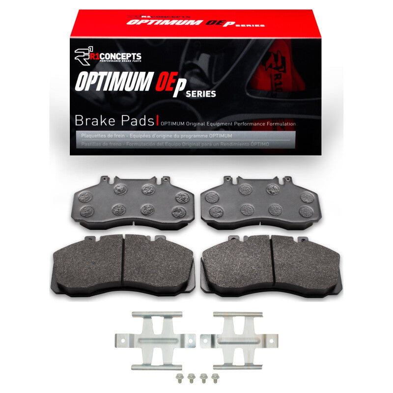 R1 2005-2012 Hino 185 Front/Rear R1 Optimum OE Pads & Hardware Kit
