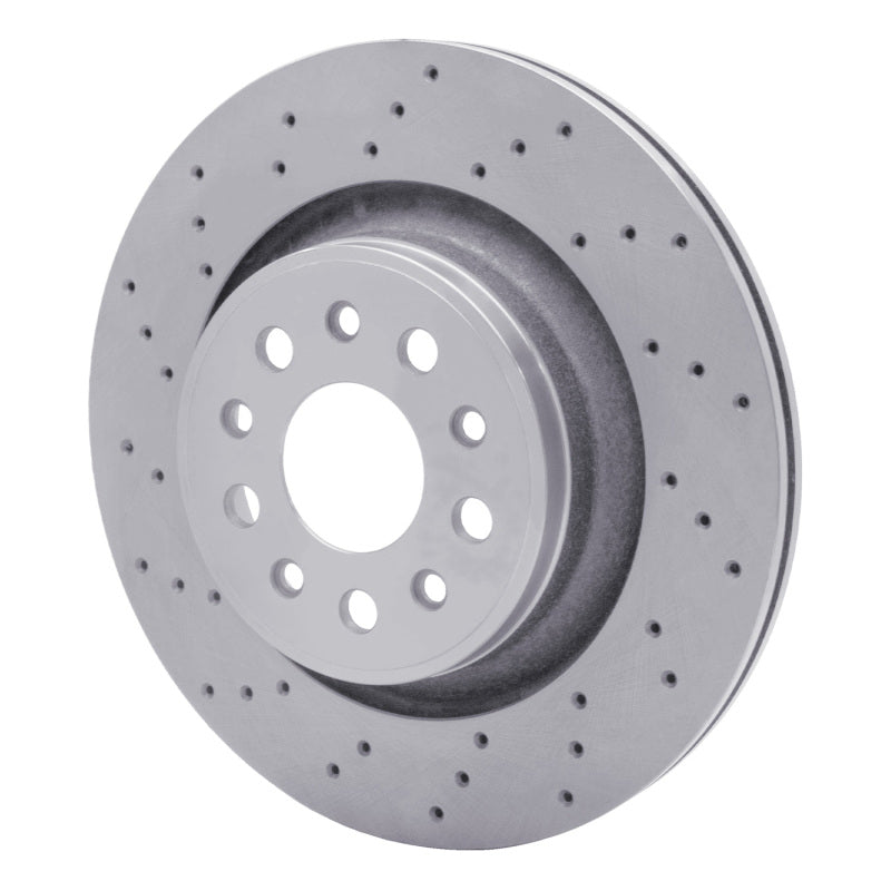 DFC 17-24 Maserati Levante Rear Drilled Brake Rotor