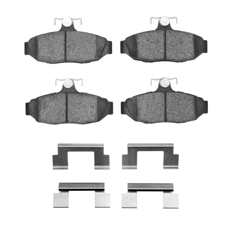 R1 1986-1993 Ford Taurus (Excl SHO) Rear R1 Ceramic Pads & Hardware Kit