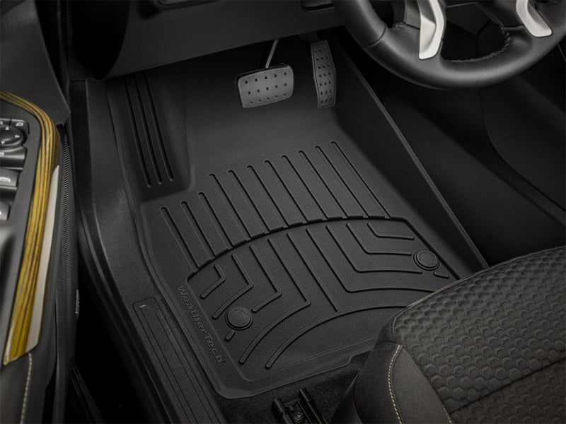 WeatherTech 2019+ Chevrolet Blazer / 2017+ GMC Acadia/Acadia Denali Front FloorLiner HP - Black