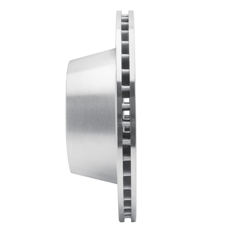R1 68-76 Ford F-350 2WD (Excl Super Duty) Front Right Drilled & Slotted Silver Brake Rotor