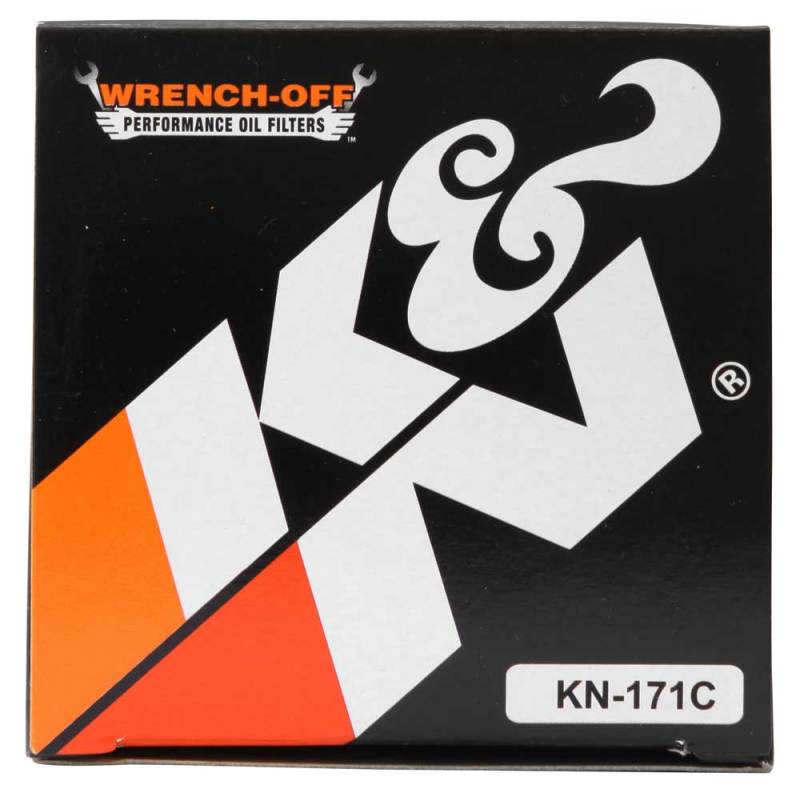 K&N Harley-Davidson / Buell 3in OD x 4.063in H Chrome Oil Filter