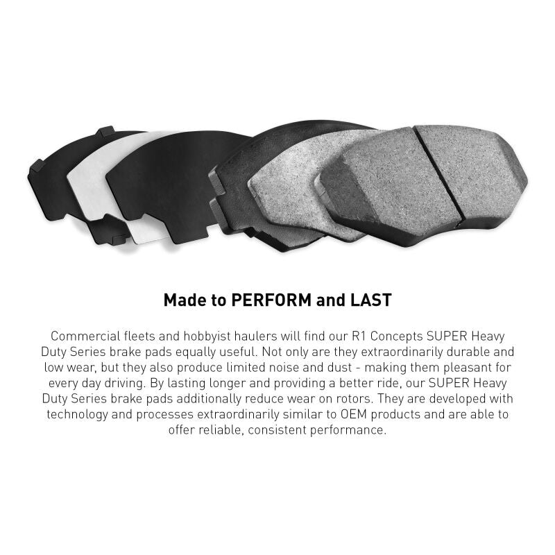 R1 18-20 Coachmen Pursuit Front/Rear Super Duty Brake Pads