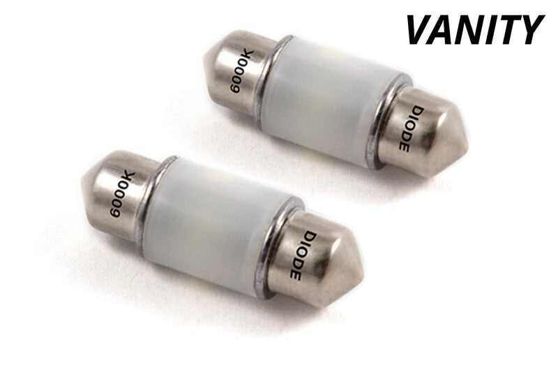 Diode Dynamics 31mm SMF2 LED Bulb - Amber (Pair)