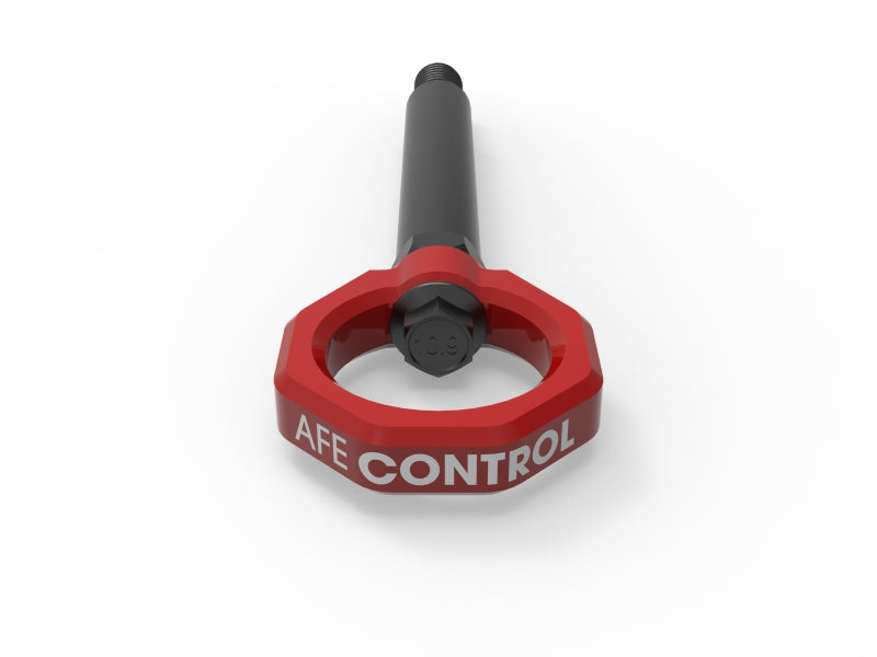 aFe 23-25 BMW M2 (G87) CONTROL Front / Rear Tow Hook - Red