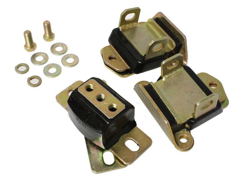 Energy Suspension 05-07 Scion tC Black Motor and Transmission Mount Bearings