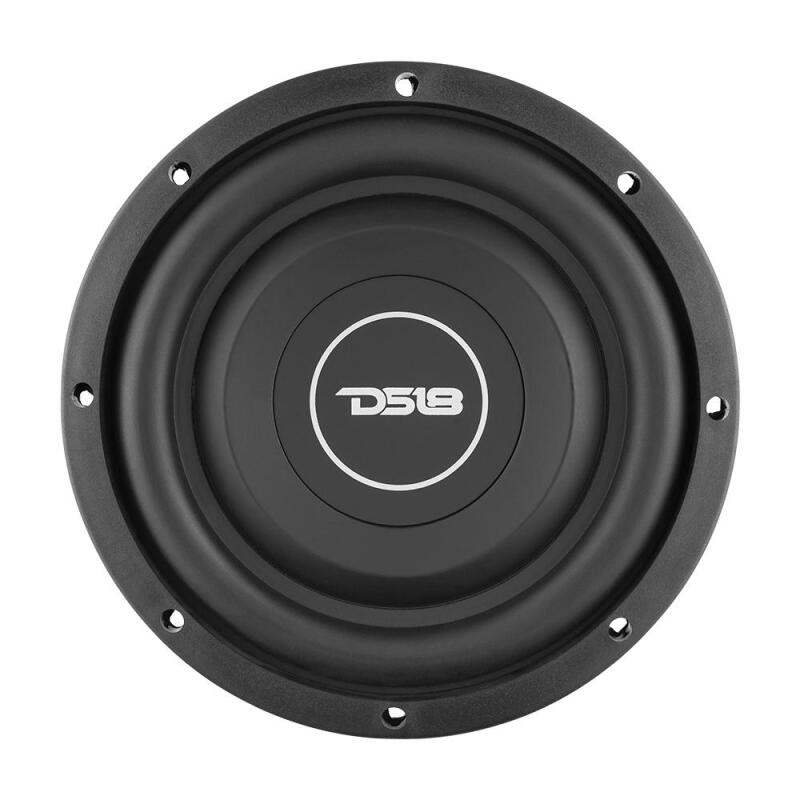 DS18 8in 150 Watts RMS 4 ohm SVC Shallow Mount Subwoofer