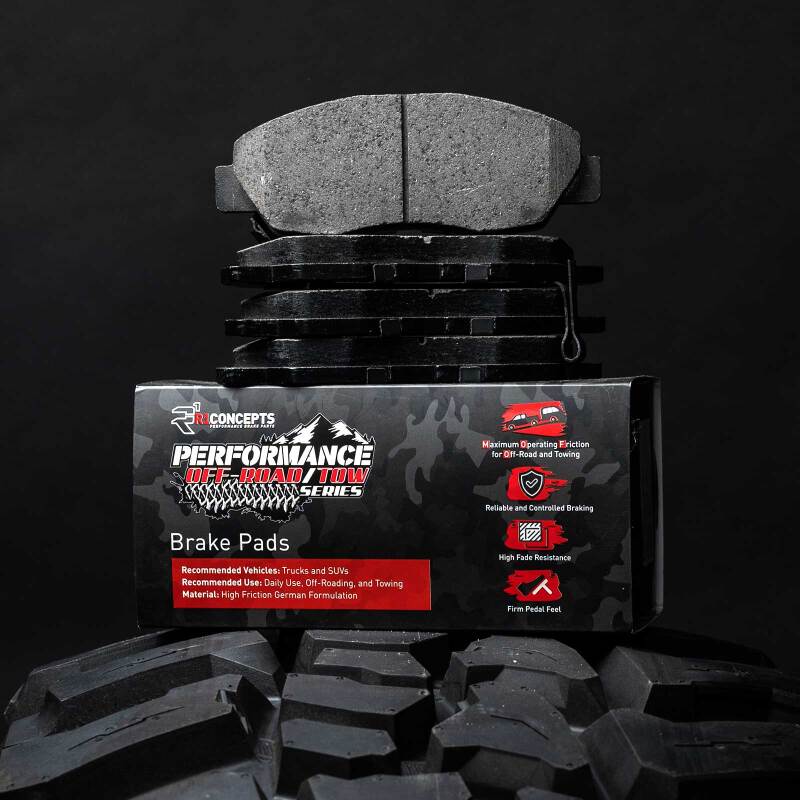 R1 15-20 Chevrolet Colorado Rear Performance Off-Road/Tow Brake Brake Pads & Hardware Kit