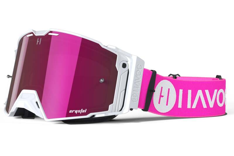 Havoc Racing Helios Off-Road Goggle Flamingo