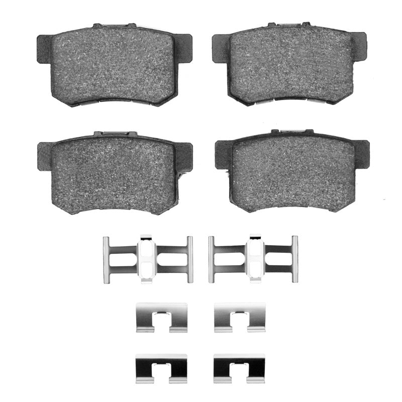 R1 1987-2022 Acura TSX Rear R1 Semi Met Pads & Hardware Kit