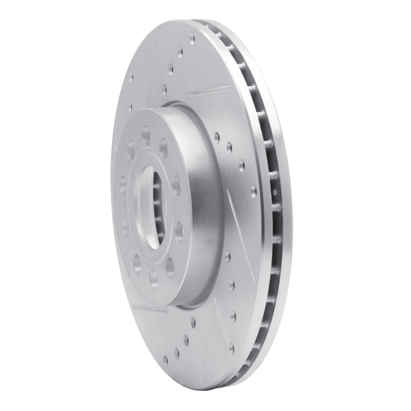 DFC 05-25 Audi Q2 (Mexico) Front Left Drilled & Slotted Silver Brake Rotor