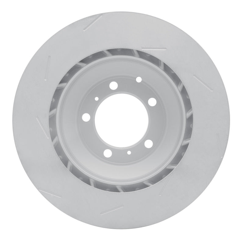 R1 18-23 Porsche Panamera Left Rear Slotted Carbon Alloy GeoMET Rotor