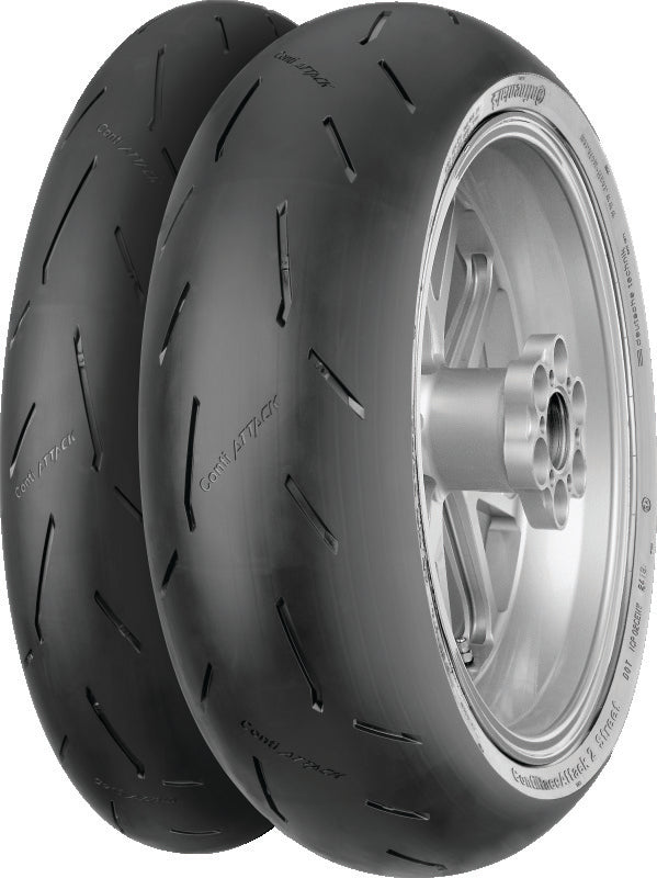 Continental ContiRaceAttack 2 Street - 190/55 ZR 17 M/C (75W) TL Rear