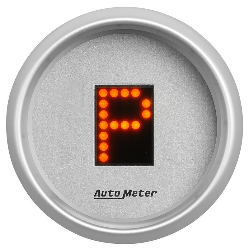 Autometer Ultra-Lite 2-1/16in (P/R/N/D/L/OD/O/5/4/3/2/1) Digital Gear Position Gauge