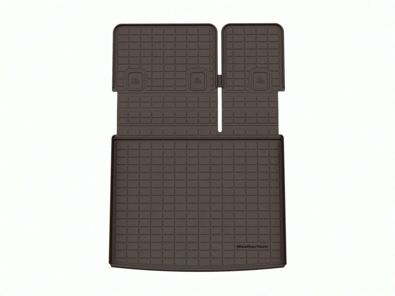 WeatherTech 19-22 Jeep Cherokee KL (w/Cargo Floor in Highest Pos) Seatback Cargo Liner HP - Cocoa
