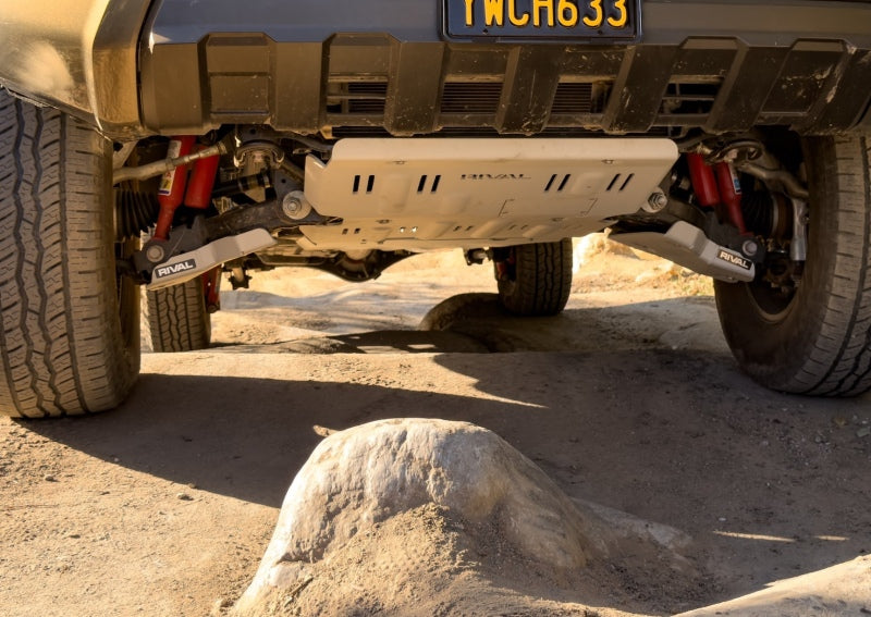 Rival 2024-Present Toyota Tacoma 4th Gen Aluminum Lower Controls Skid Plate