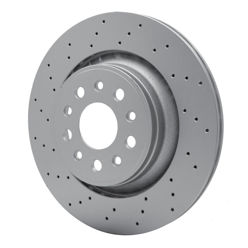 R1 17-24 Maserati LeVante Rear Drilled GeoSPEC Coated Rotor