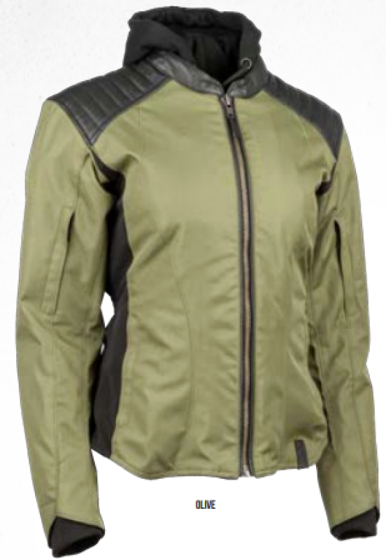 Speed and Strength Daydream Textile Jacket Olive/Black Womens - 2XL