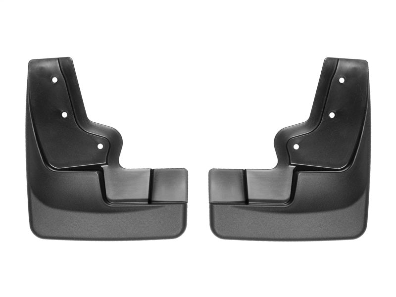 WeatherTech 15+ Ford Edge SE / SEL / Titanium Trim No Drill Mudflaps - Black (Not For Sport Trim)