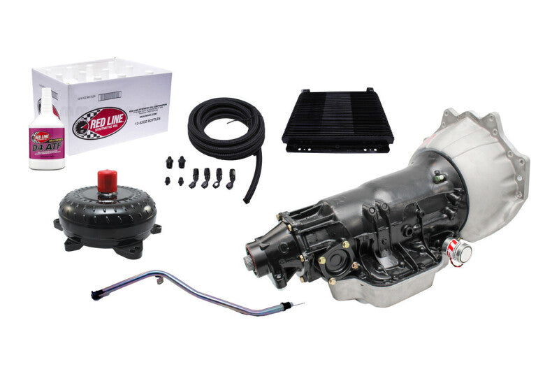 FTI TH400 Transmission - Level 4.5 - 1100HP - Reverse Pattern - Sportsman Transbrake - SFI Bell