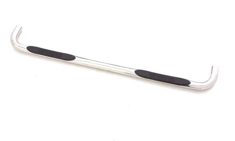 Lund 04-08 Ford F-150 SuperCrew (Excl. 04 Heritage) 3in. Round Bent SS Nerf Bars - Polished