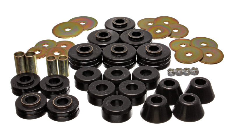 Energy Suspension 78-80 GM Denali XL/Suburban & Yukon XL 4WD Black Body(cab) Mount Set