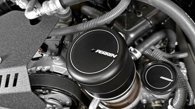 PERRIN 15-25 Subaru WRX & 13-26 BRZ/FR-S/86/GR86 Oil Filter Cover - Black