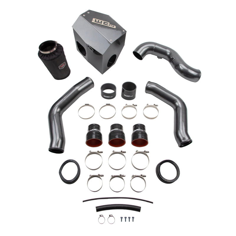 Wehrli 13-18 Cummins 6.7L High Flow Intake Bundle Kit Stage 2- Cat Yellow