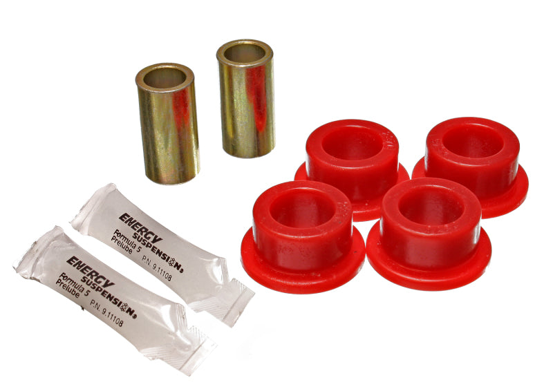 Energy Suspension GM Rear Tracking Arm Set - Red