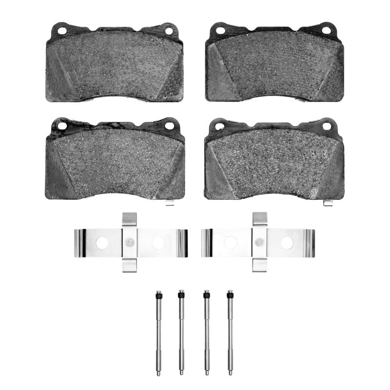 R1 03-15 Mitsubishi Lancer Front Ceramic Brake Pads & Hardware Kit