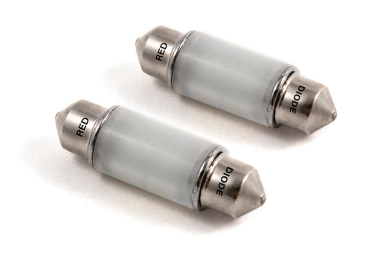 Diode Dynamics 36mm HP6 LED - Red (Pair)