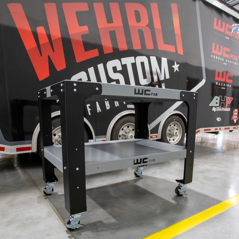 Wehrli Modular Steel Work Bench Top/Shelf Kit - 32in x 48in x .120in Thick (Raw Steel)