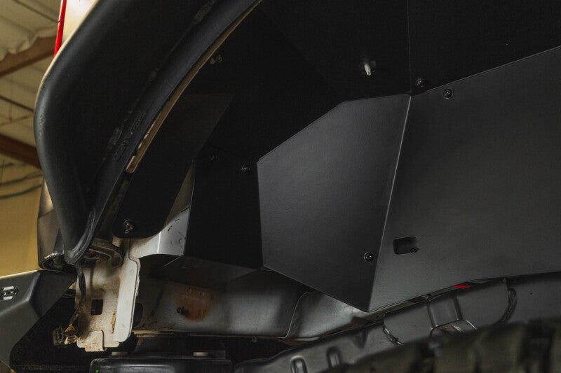 DV8 21-25 Ford Bronco Rear Aluminum Inner Fenders - Black