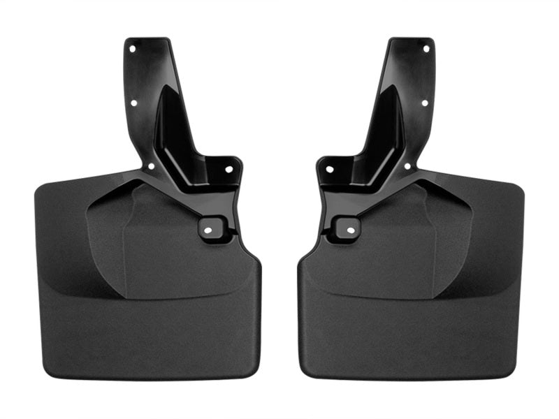 WeatherTech 2021+ Ford Bronco Front No Drill MudFlaps - Black