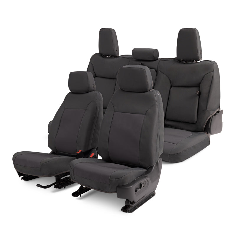 Covercraft 11-18 Dodge Ram Endura PrecisionFit Custom Second Row Seat Covers - Charcoal/Charcoal