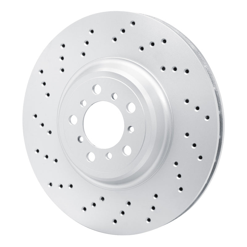 R1 15-20 BMW M4 Left Front Drilled GeoSPEC Coated Rotor