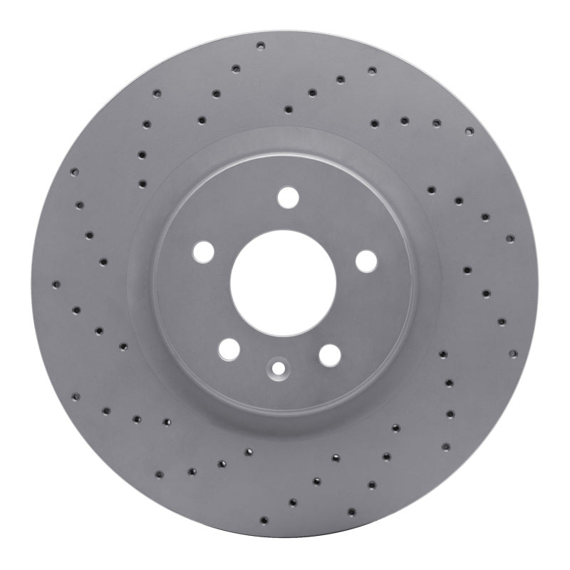 DFC 08-19 Cadillac Cts Rear Left Drilled Geoperformance Rotor