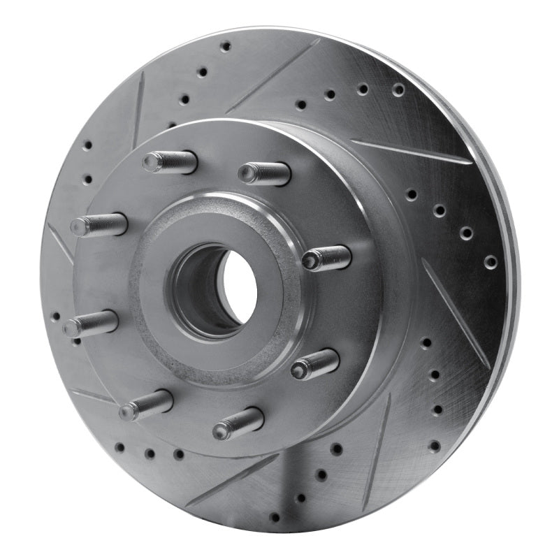 DFC 05-07 Ford F-250 2WD (Super Duty) Front Left Drilled & Slotted Silver Brake Rotor