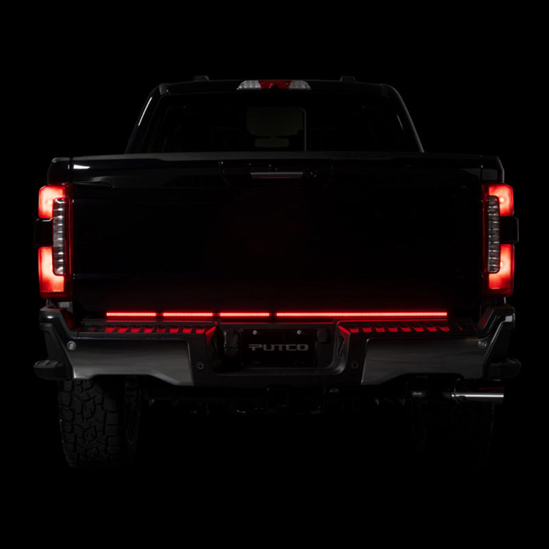 Putco 19-24 Ford Ranger 48In Direct Fit Blade Kit Tailgate Bars Equipped w Factory LED Taillamps