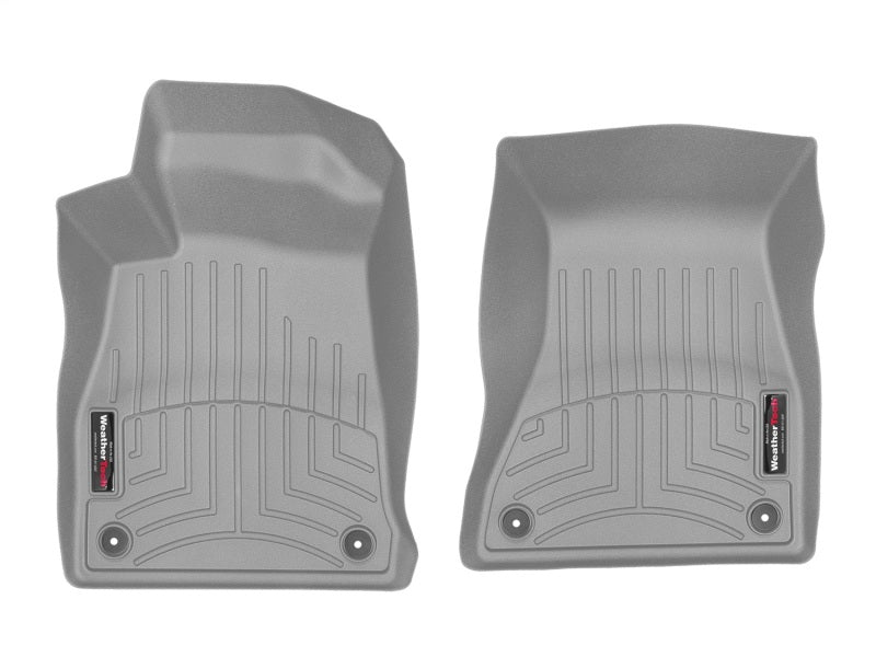 WeatherTech 2017+ Audi A4 (Sedan) Front FloorLiner - Grey