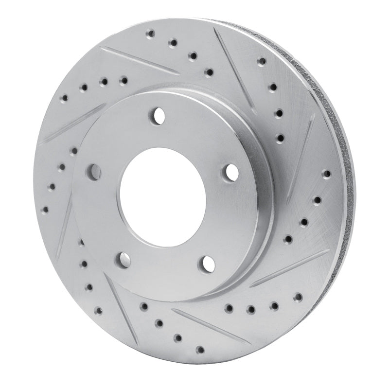 R1 69-78 Cadillac Eldorado Front Right Rear Right Drilled & Slotted Silver Brake Rotor