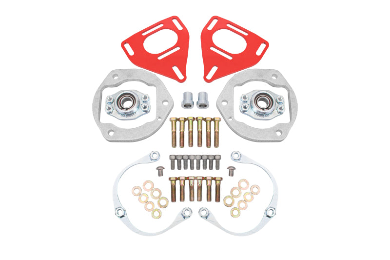 BMR 16-24 Chevy Camaro Caster Camber Plates - Red
