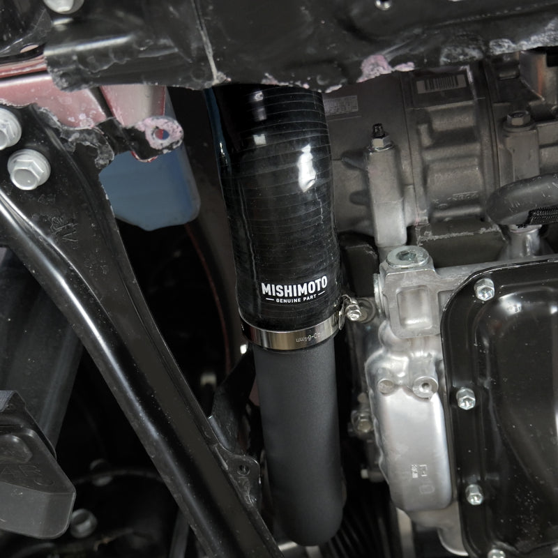 Mishimoto 2023+ Toyota GR Corolla Intercooler & Pipe Kit - Silver Cooler - Black Pipes
