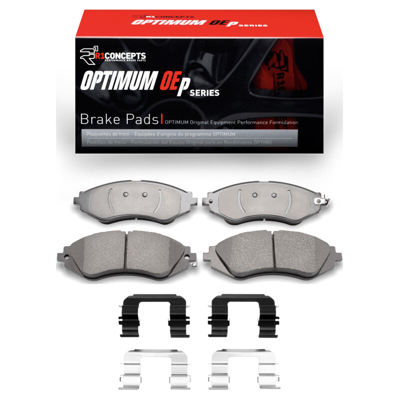 R1 1999-2017 Chevrolet AVEO5 Front R1 Optimum OE Pads & Hardware Kit