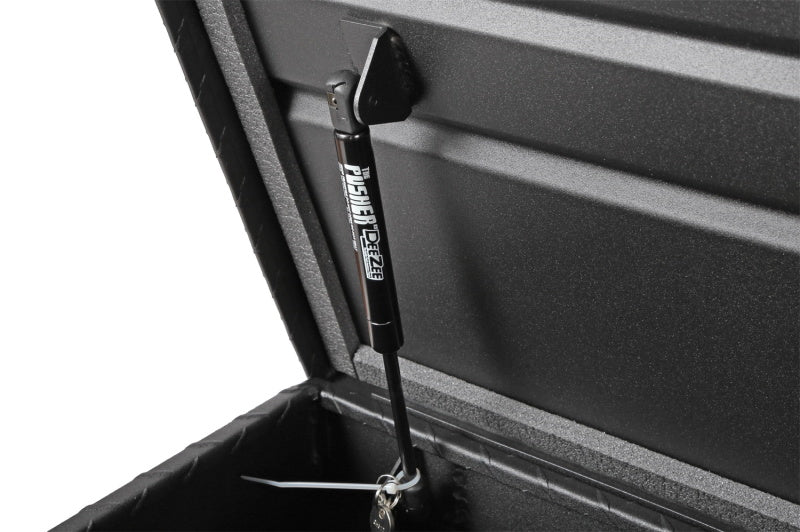 Dee Zee Universal Tool Box - Red Crossover - Single Lid Black BT Pull Handle (Low/Txt Blk)