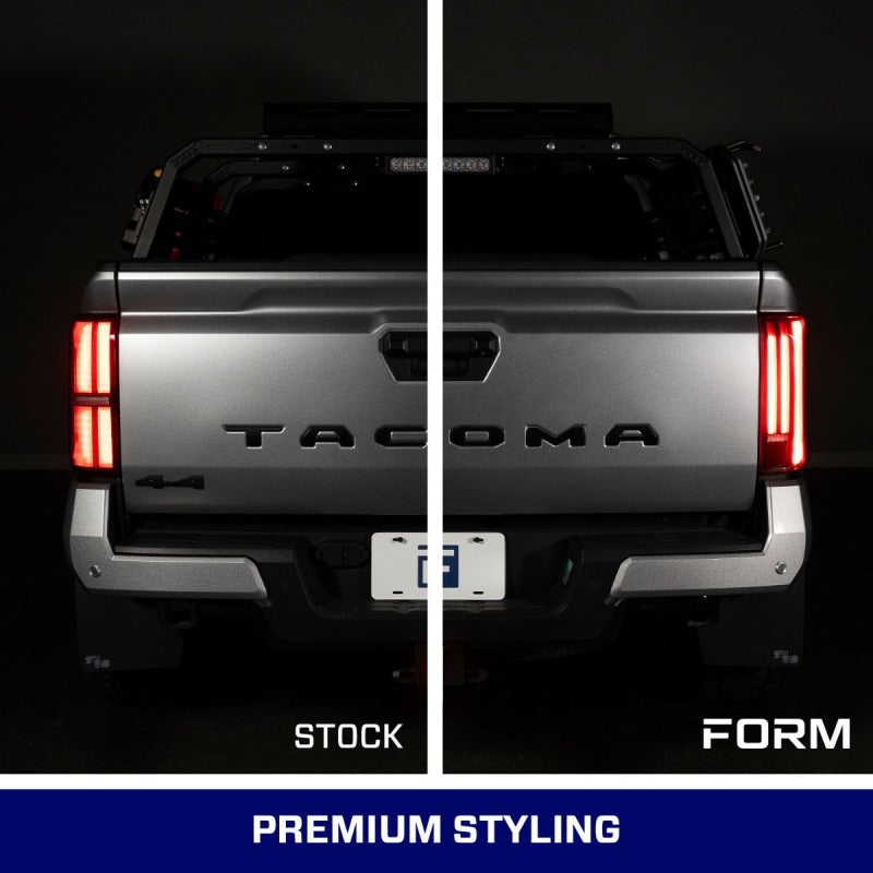 Form Lighting 24-26 Toyota Tacoma LED Tail Lights Red (pair)