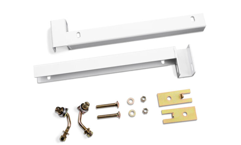 BackRack 19-23 RAM 1500 / 10-18 Dodge RAM 2500 5.5ft Bd (w/o RamBx) Low Profile Drill HW Kit - White